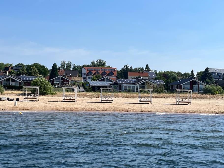 Haus Bernsteinsee Mit Goitzsche-Schnuppersegeln Friedersdorf  Zewnętrze zdjęcie